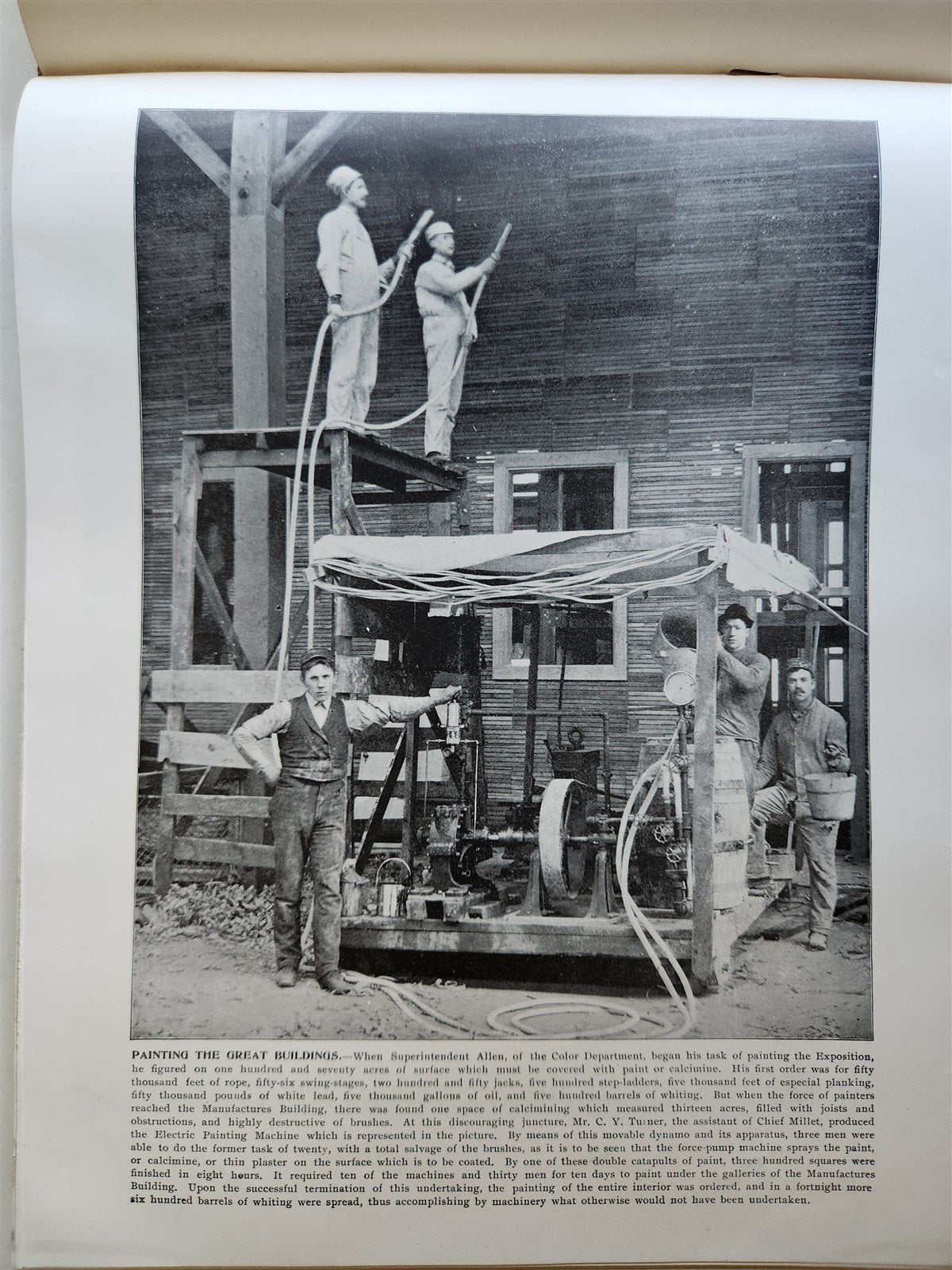 1895 GOVERNMENT COLLECTION VIEWS of WORLD'S COLUMBIAN EXPOSITION antique FOLIO