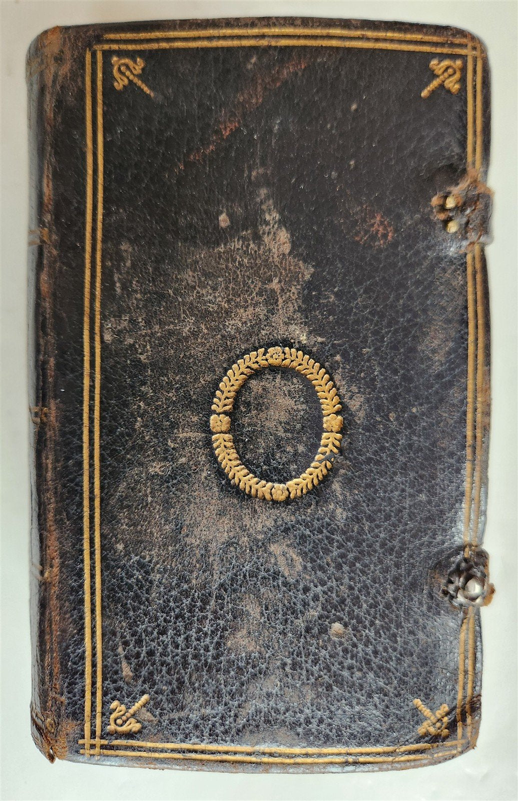 1629 BIBLE in GREEK antique ORIGINAL BINDING 17th century NEW TESTAMENT