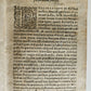 1595 PETRARCA philosophy on fortune & misfortune VELLUM BINDING 16th c. ANTIQUE
