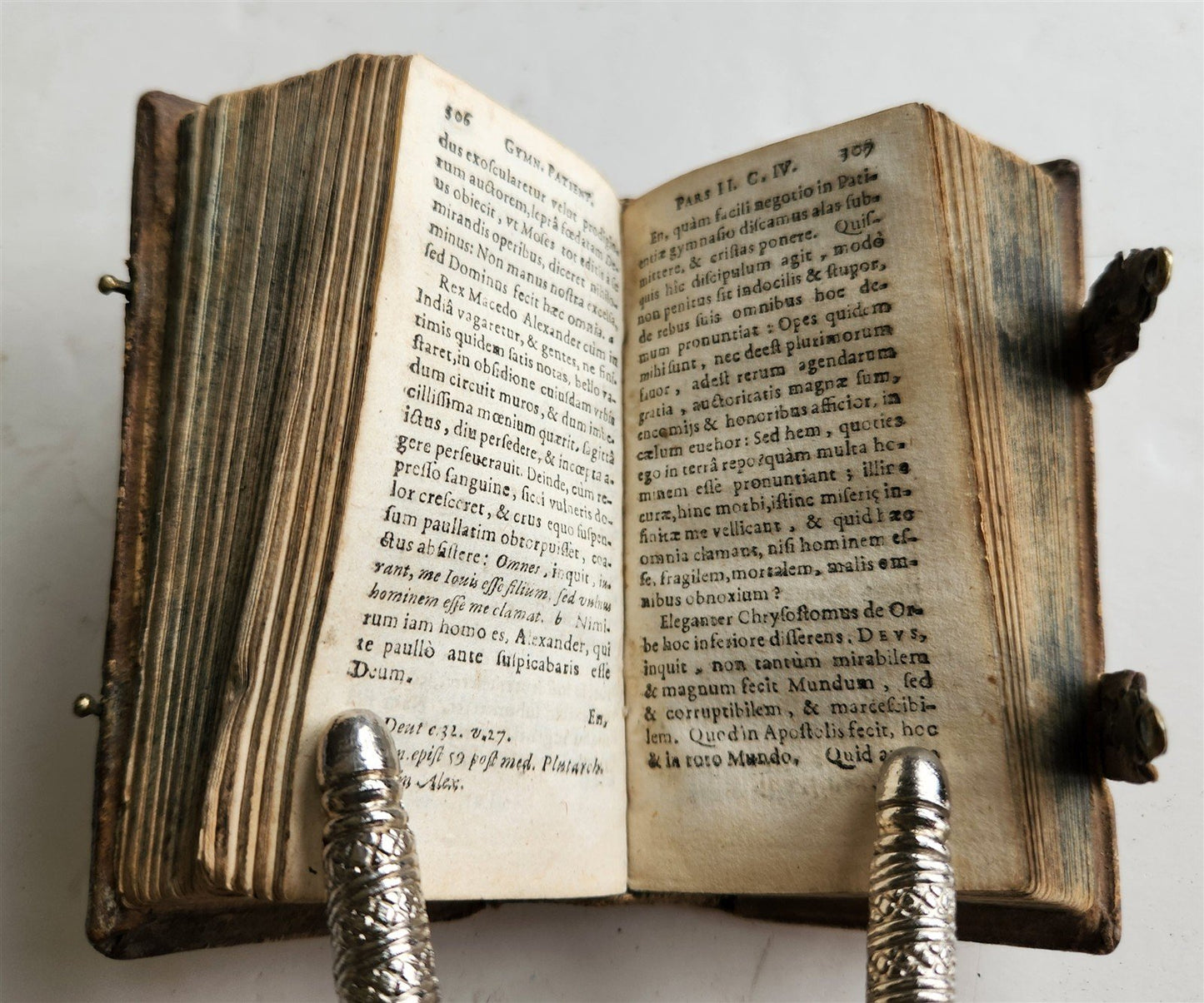 1630 Gymnasium patientiae by Jeremias Drexel ILLUSTRATED antique VELLUM BINDING