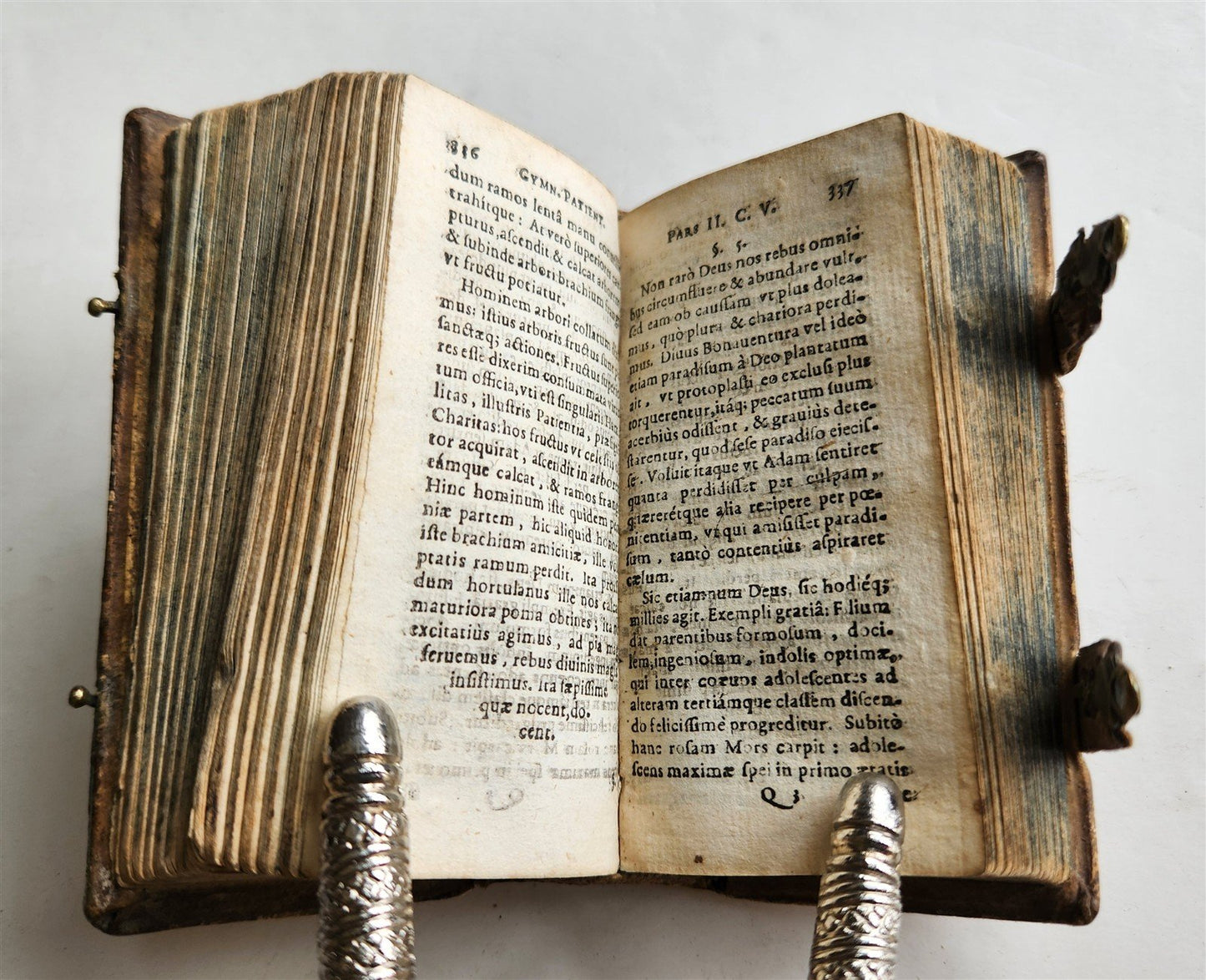 1630 Gymnasium patientiae by Jeremias Drexel ILLUSTRATED antique VELLUM BINDING