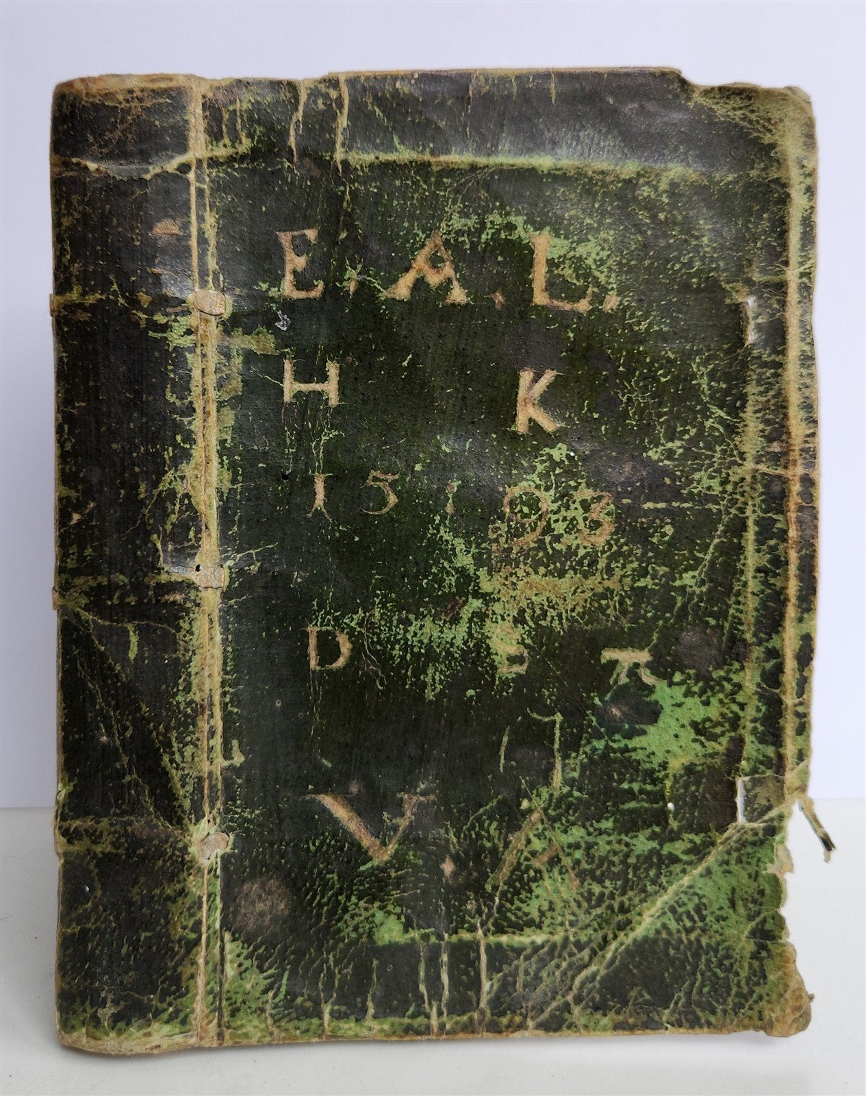 1585 POETRY by HORACE antique 16th CENTURY vellum binding