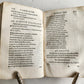 1585 POETRY by HORACE antique 16th CENTURY vellum binding