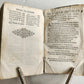 1585 POETRY by HORACE antique 16th CENTURY vellum binding