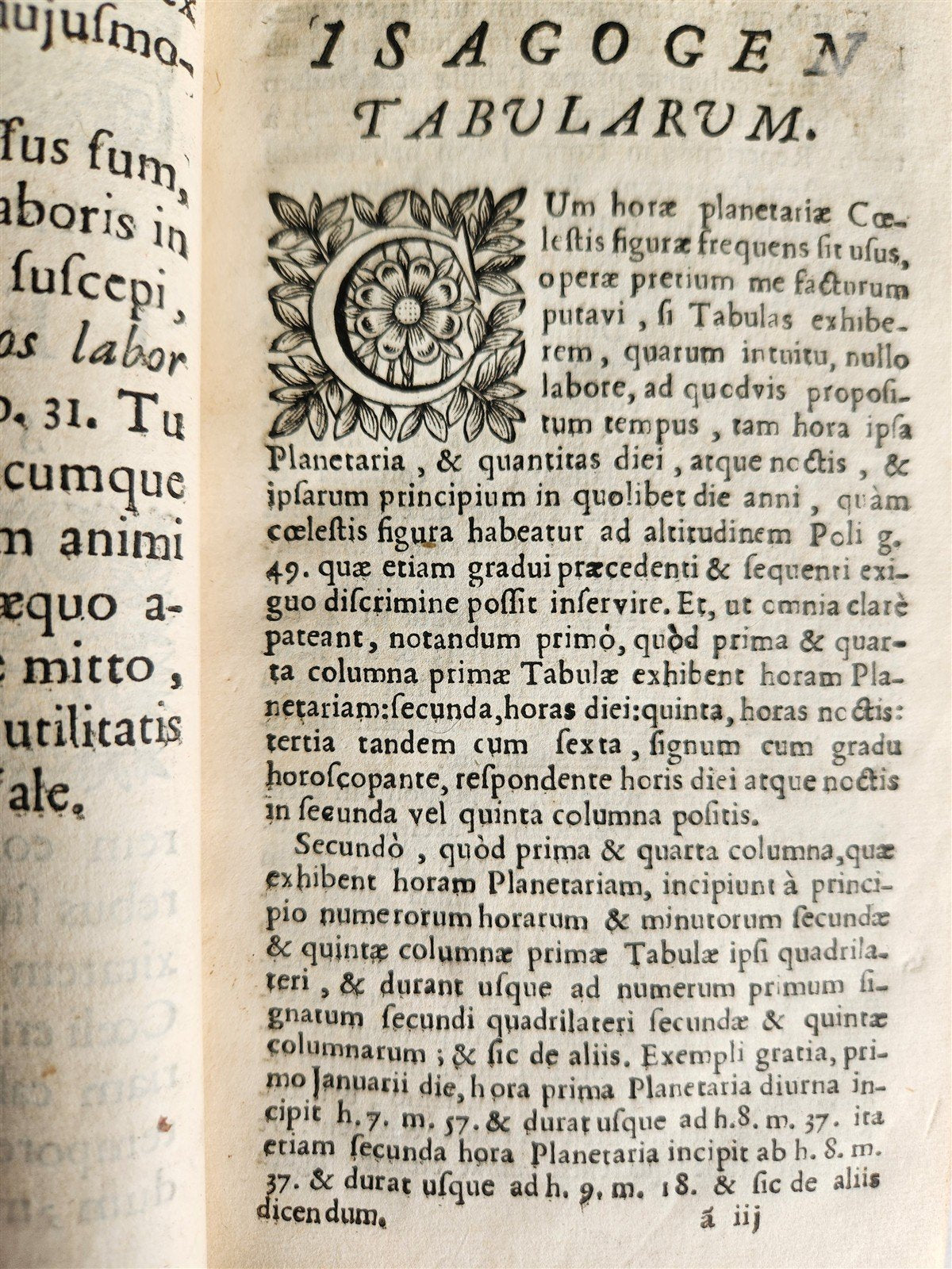 1690 ASTROLOGY & HOROSCOPE SIGNS Joseph de Tertius antique 17th CENTURY scarce