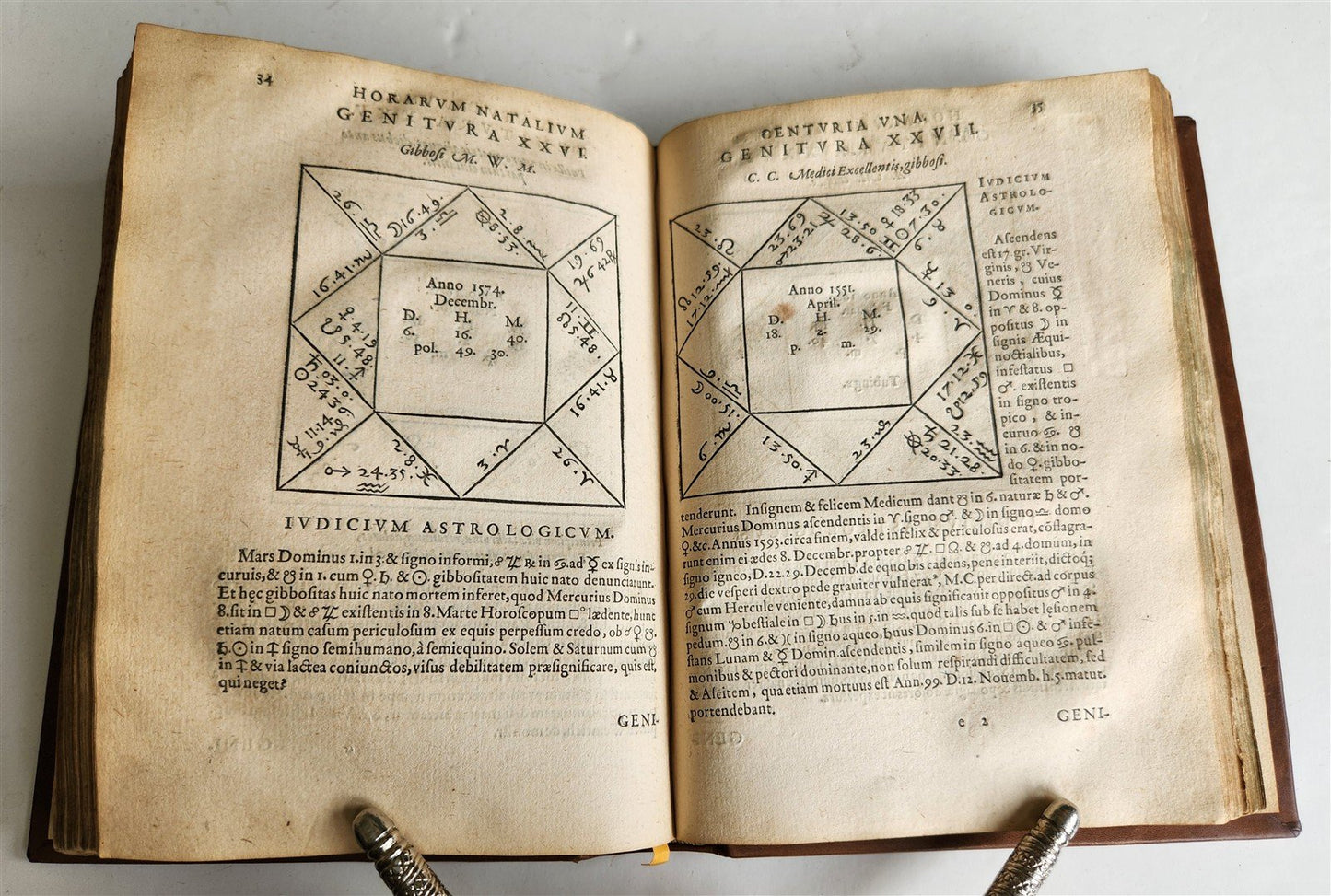 1607 ASTROLOGY by CHRISTOPH PEZEL antique ILLUSTRATED 17th CENTURY rare