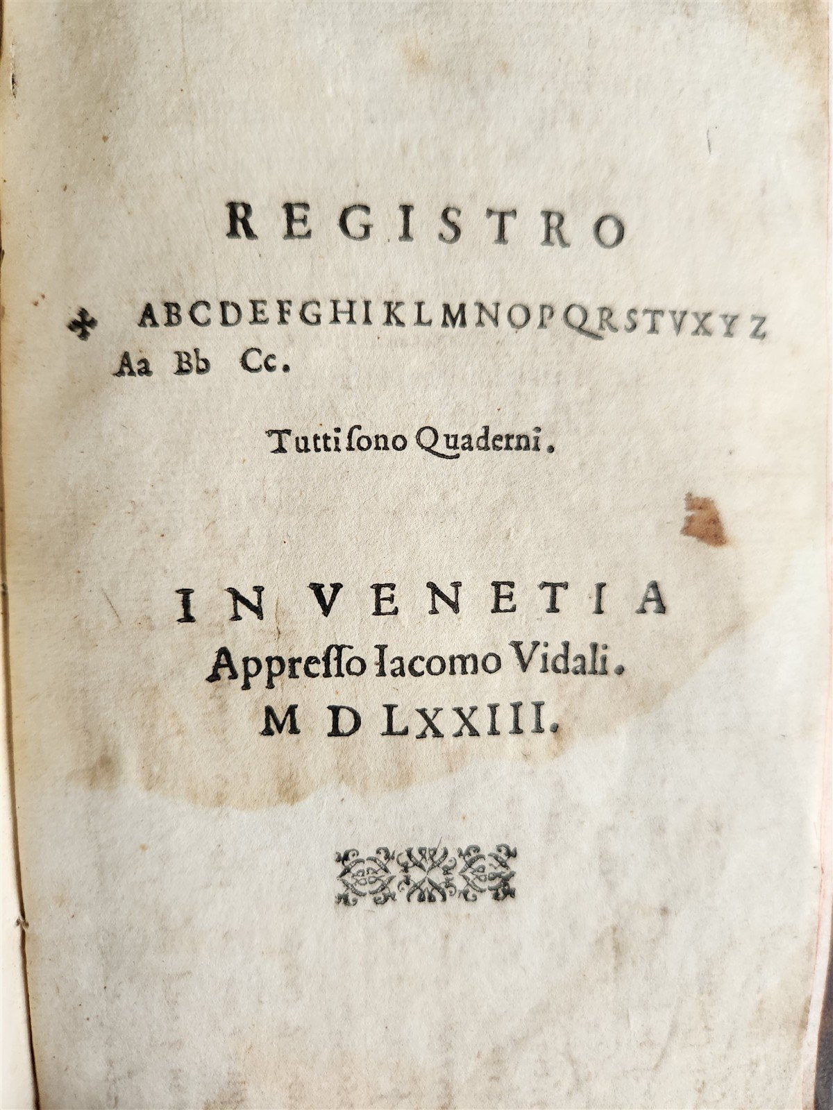 1573 LUDOVICO ARIOSTO POETRY Sette libri di satire ANTIQUE in ITALIAN 16th CENT.