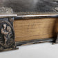 1814 BIBLE in GERMAN Old and New Testament ANTIQUE w/ metal clasps