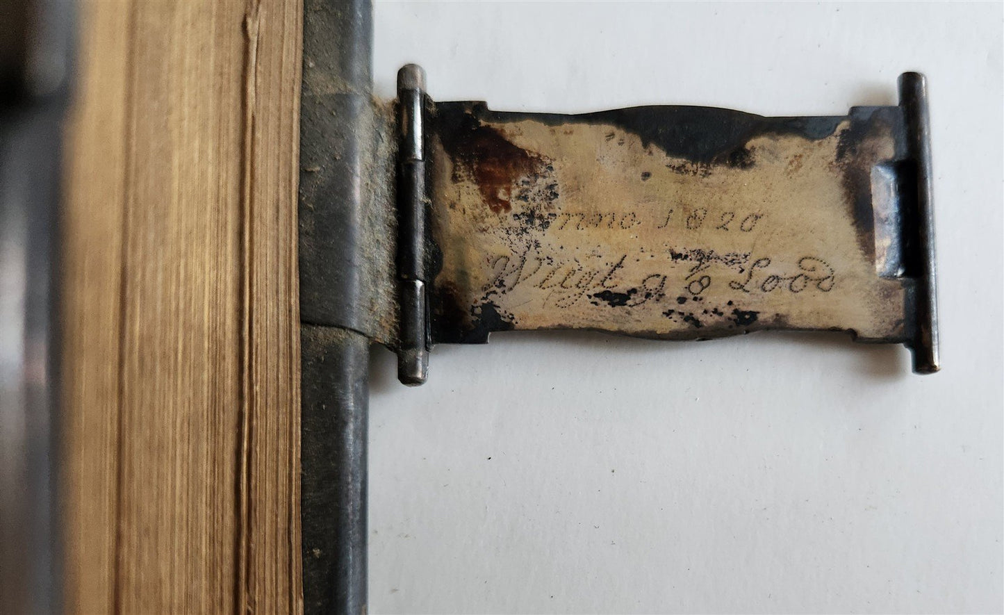 1814 BIBLE in GERMAN Old and New Testament ANTIQUE w/ metal clasps