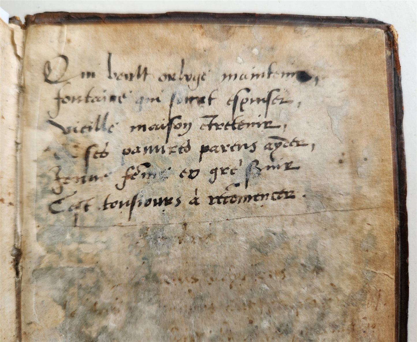 1559 POLITICAL TREATISE by Franciscus Patricius ANTIQUE original 16th c. binding