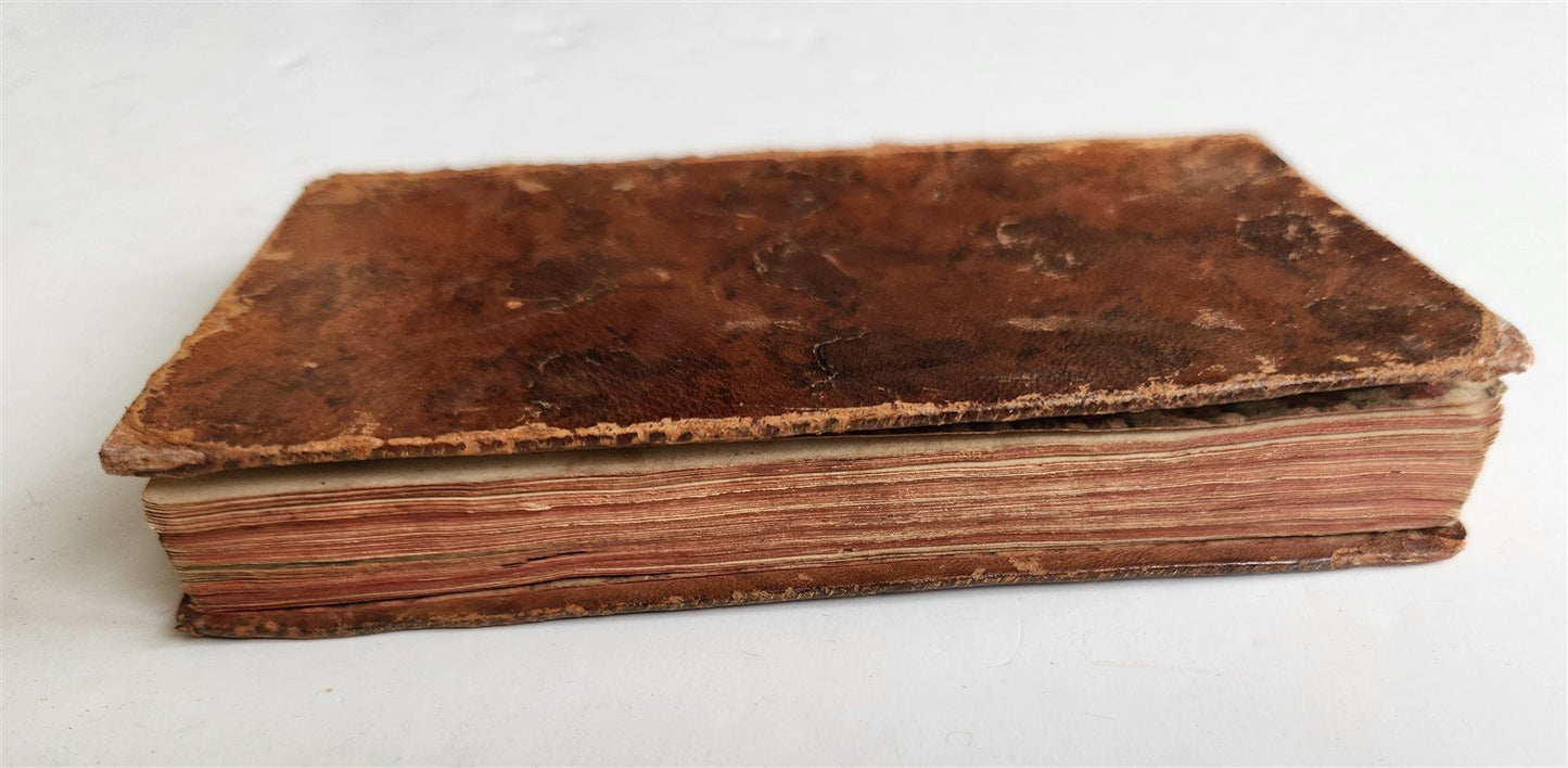 1761 GEOMETRY ILLUSTRATED Pratica di Geometria by Sebastien Leclerc ANTIQUE