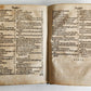 1554 HISTORICAL CALENDAR by CASPAR GOLDWURM Calendarium Historicum ANTIQUE