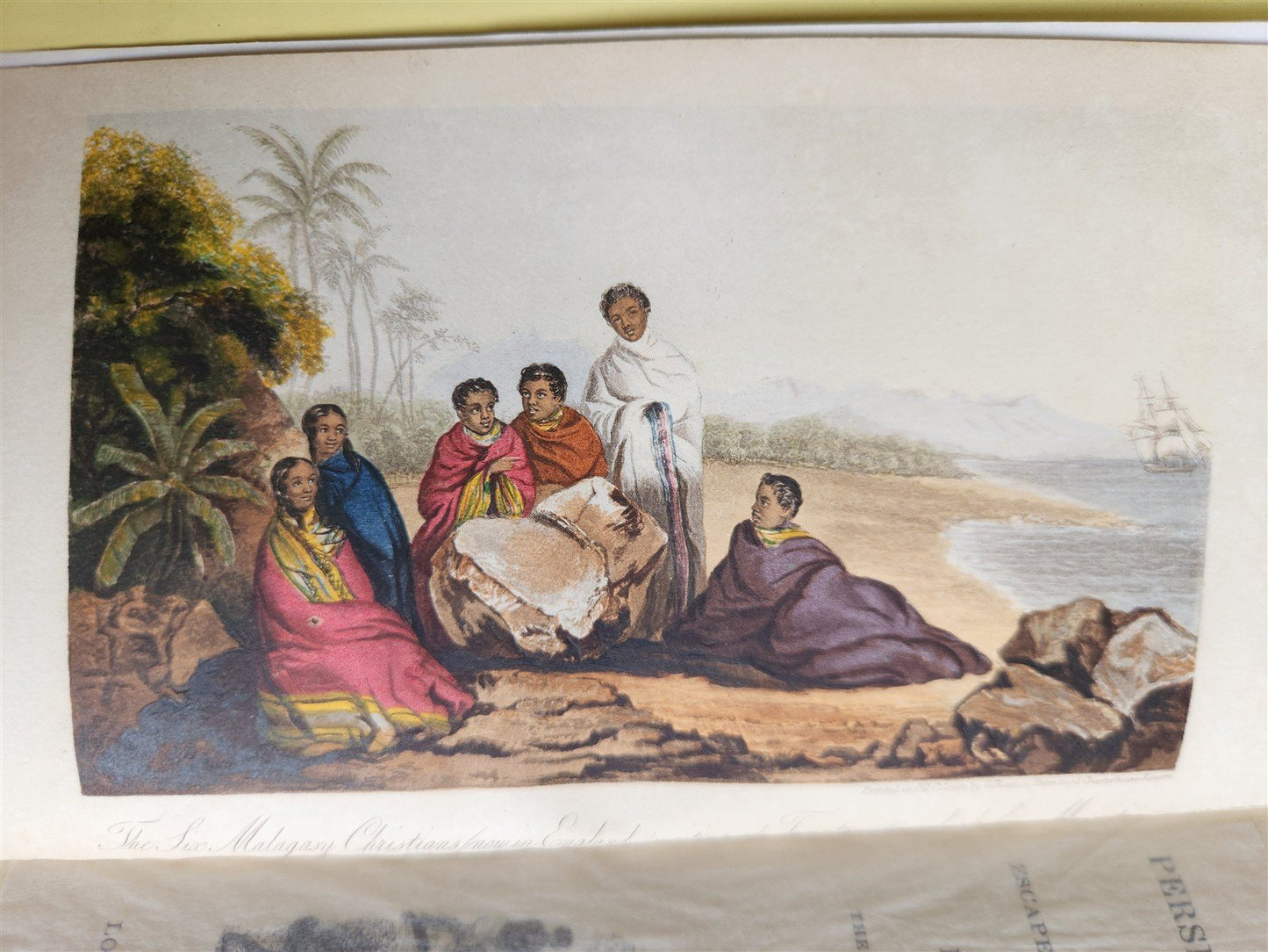 1840 Narrative of the Persecution of the Christians in Madagascar ANTIQUE