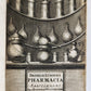 1688 1688 MEDICAL PHARMACY TREATISE De pharmacia moderno ANTIQUE