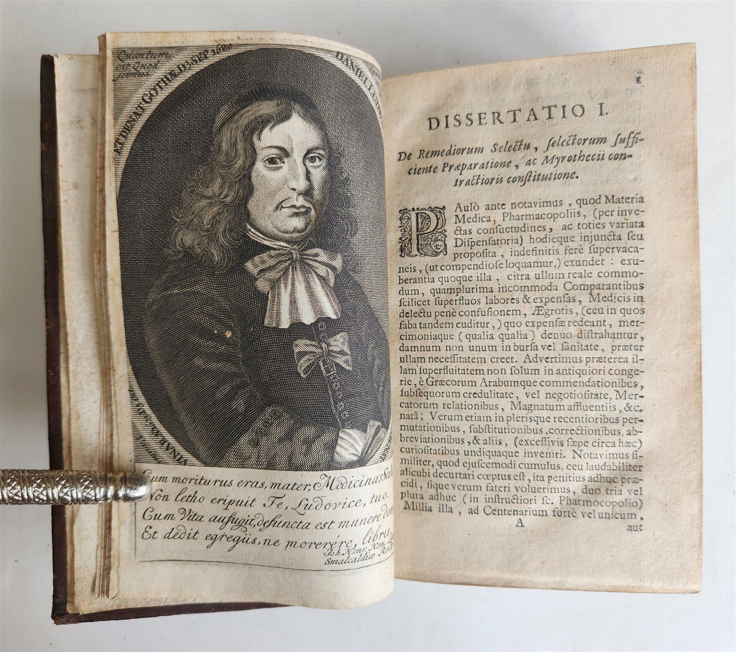 1688 1688 MEDICAL PHARMACY TREATISE De pharmacia moderno ANTIQUE