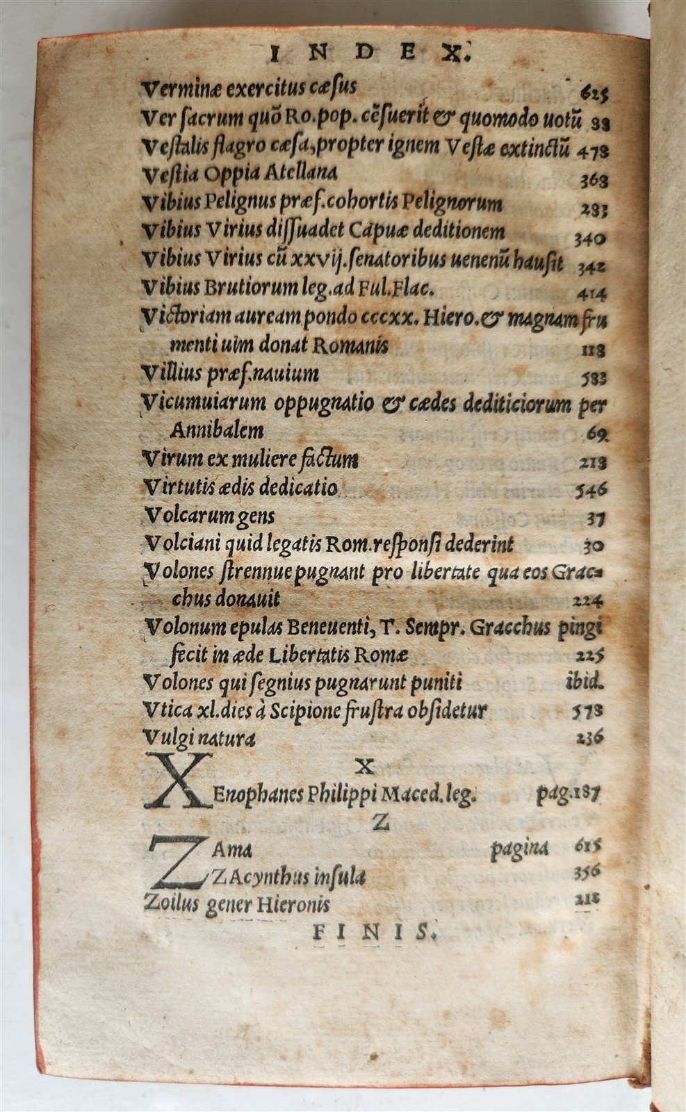 1537 ROMAN HISTORY by TITUS LIVIUS - LIVY 16th century ANTIQUE