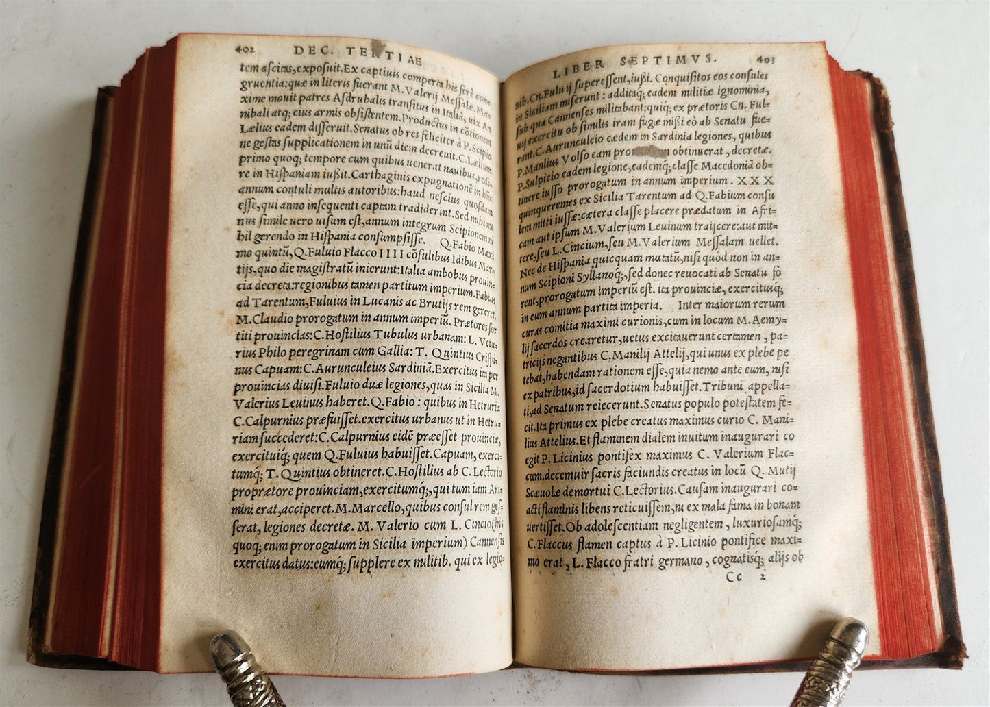 1537 ROMAN HISTORY by TITUS LIVIUS - LIVY 16th century ANTIQUE