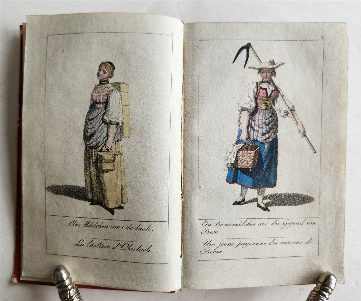 1805 ILLUSTRATED CALENDAR in GERMAN ANTIQUE