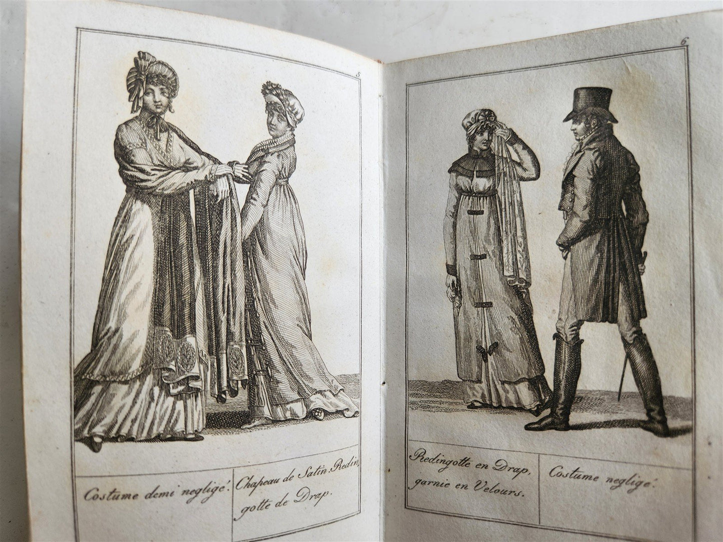 1805 ILLUSTRATED CALENDAR in GERMAN ANTIQUE