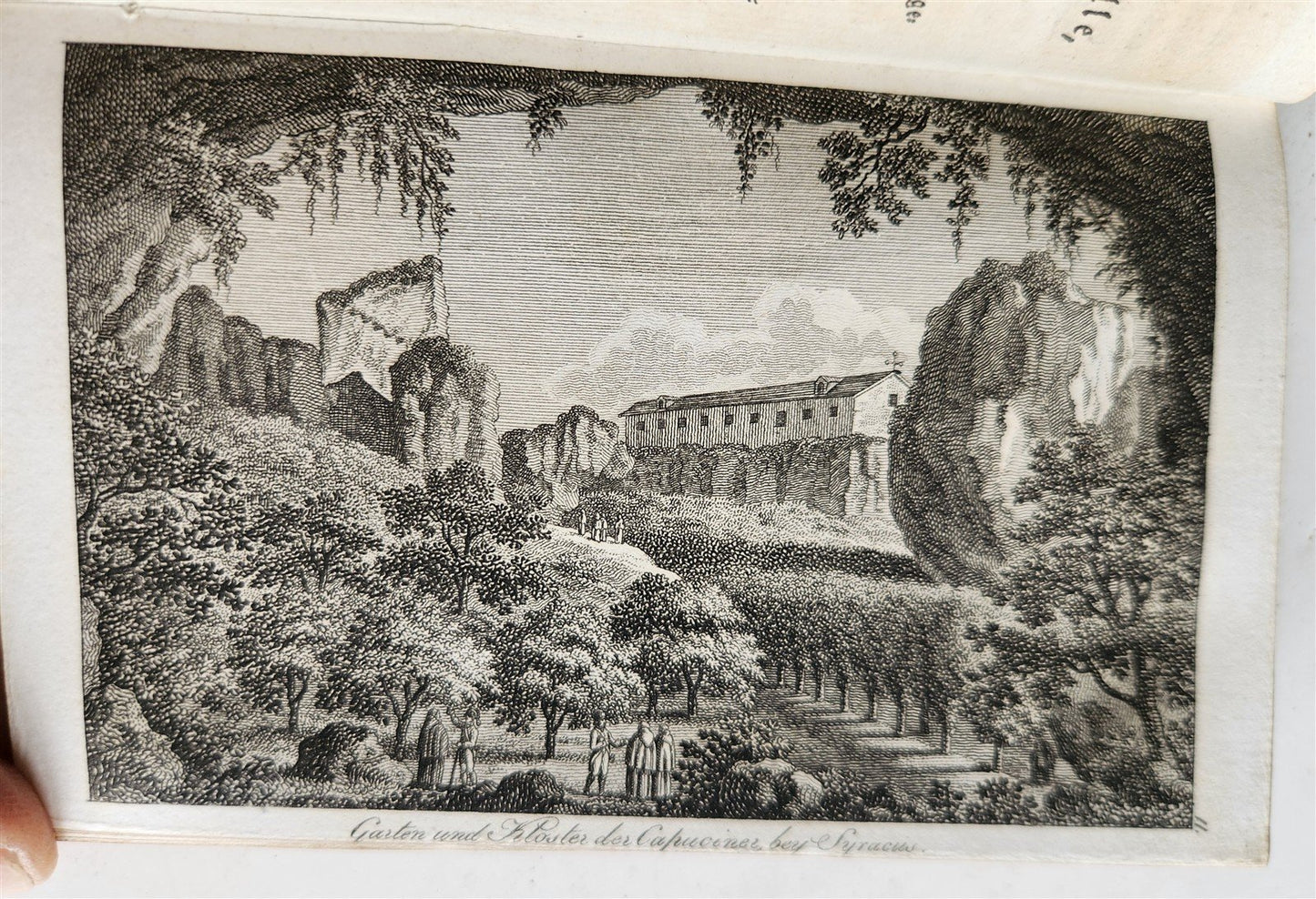 1805 ILLUSTRATED CALENDAR in GERMAN ANTIQUE