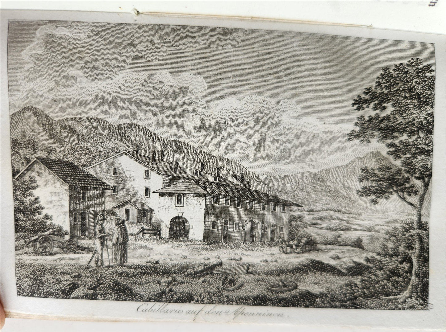 1805 ILLUSTRATED CALENDAR in GERMAN ANTIQUE