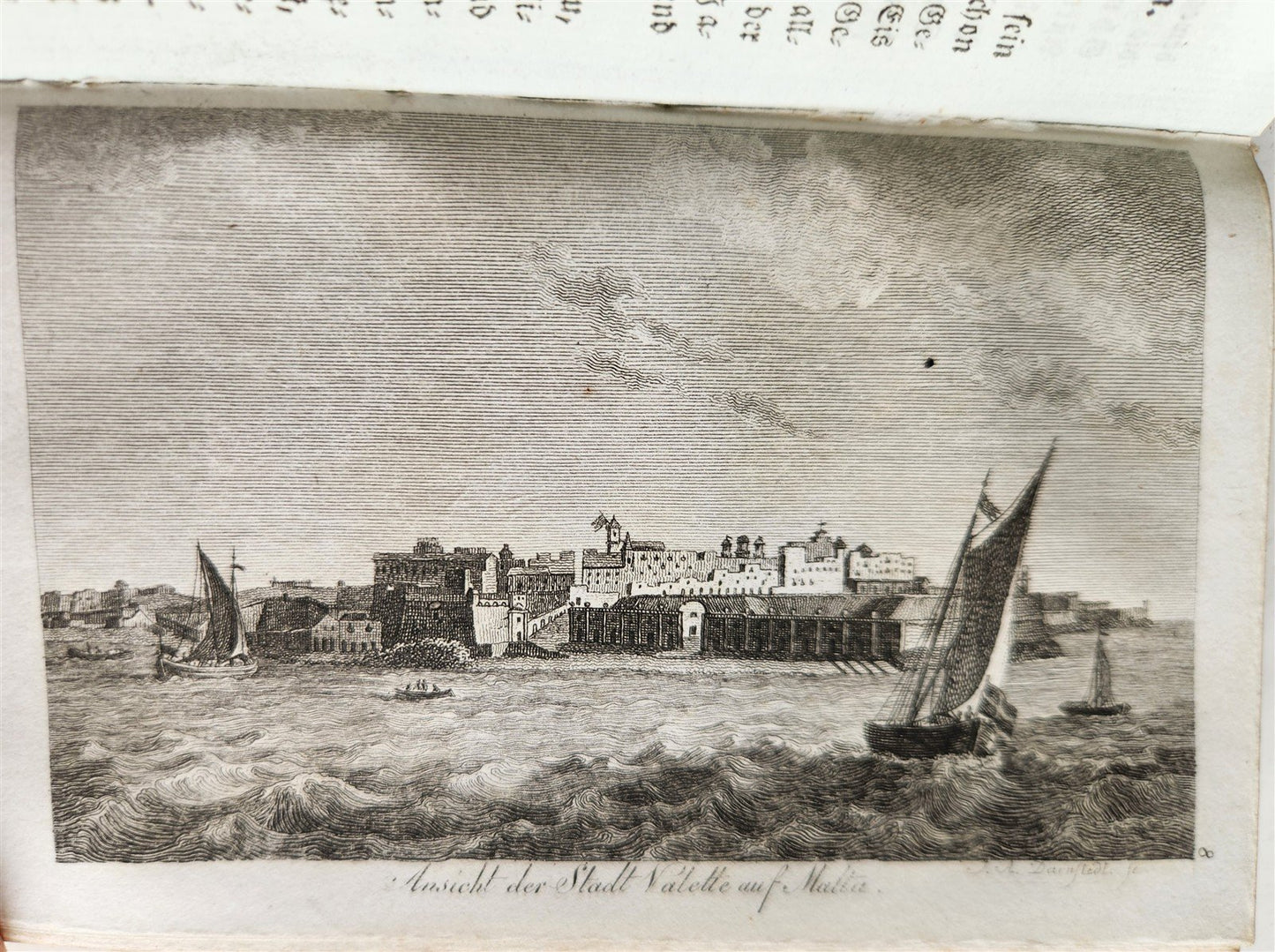 1805 ILLUSTRATED CALENDAR in GERMAN ANTIQUE