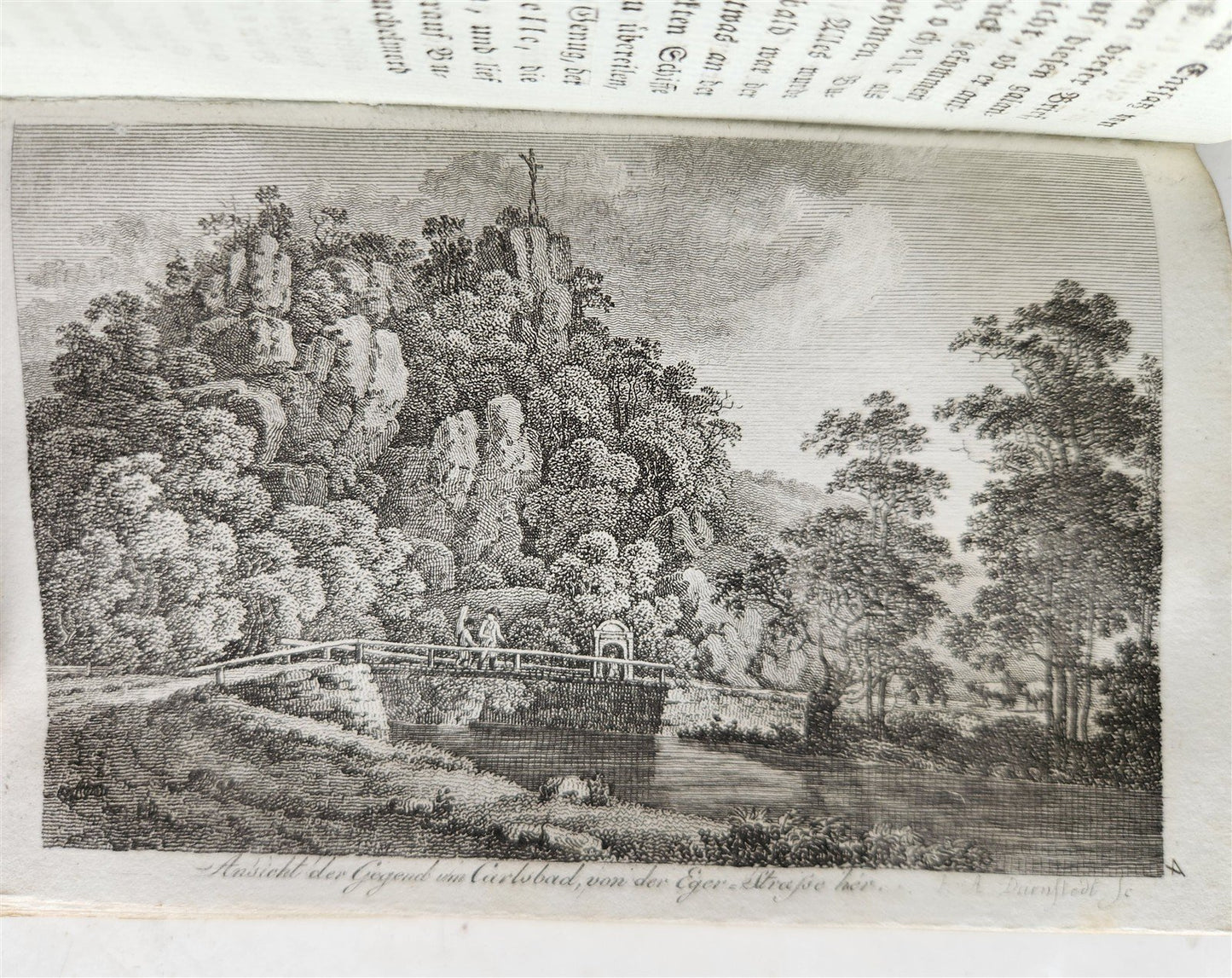 1805 ILLUSTRATED CALENDAR in GERMAN ANTIQUE