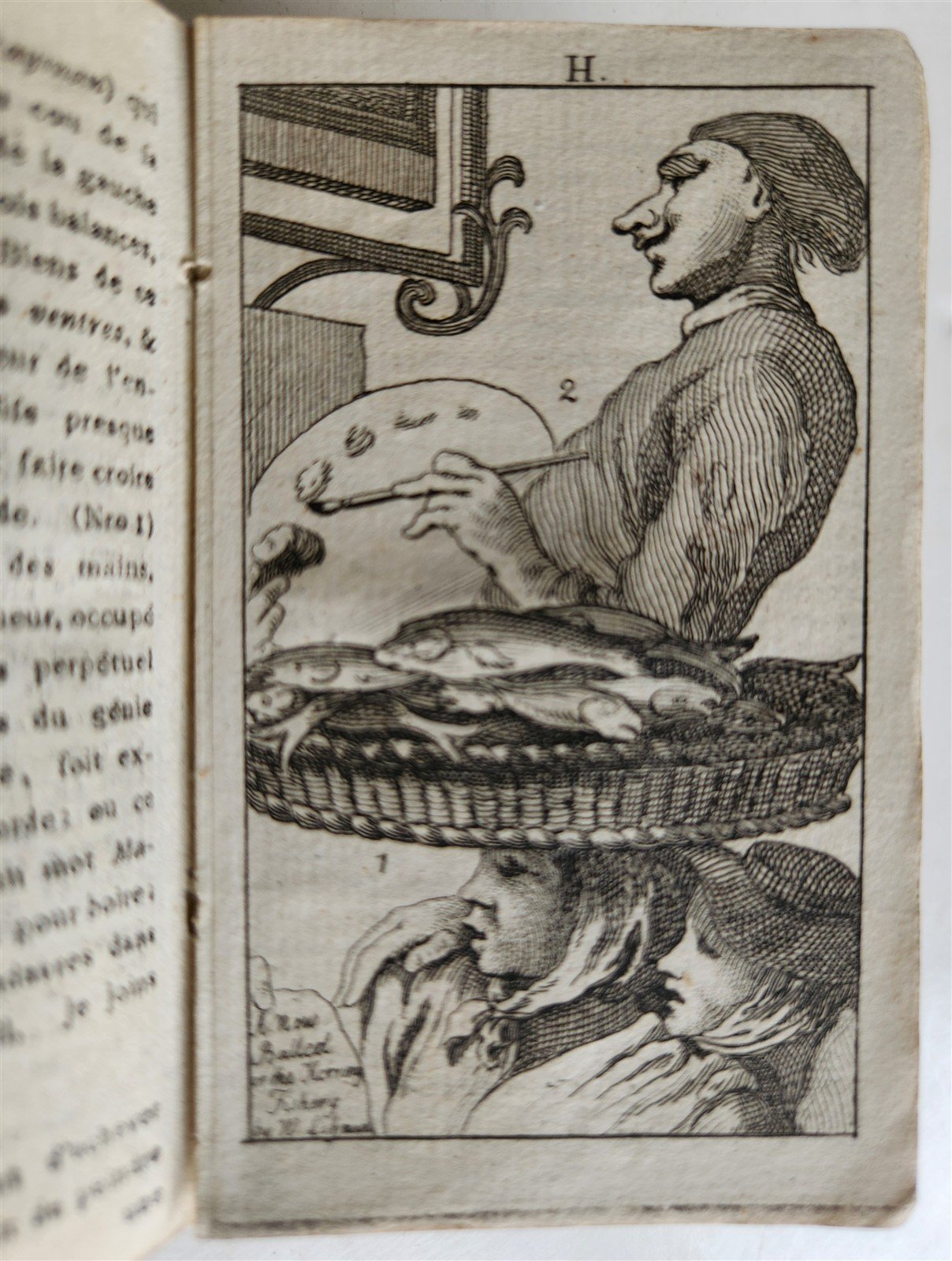 1794 ALMANAC de GOTTINQUE ILLUSTRATED ANTIQUE in French