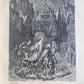 1856 Legend of Wandering Jew ILLUSTRATED by GUSTAVE DORE ANTIQUE LARGE FOLIO