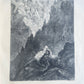 1856 Legend of Wandering Jew ILLUSTRATED by GUSTAVE DORE ANTIQUE LARGE FOLIO