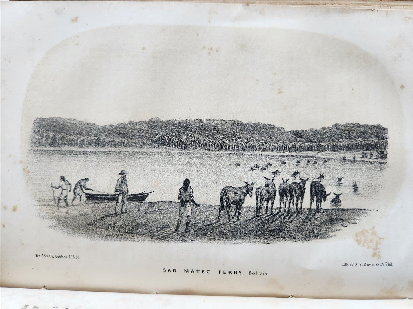 1854 Exploration of Amazon Valley by Lieut Herndon ANTIQUE 2 volumes ILLUSTRATED