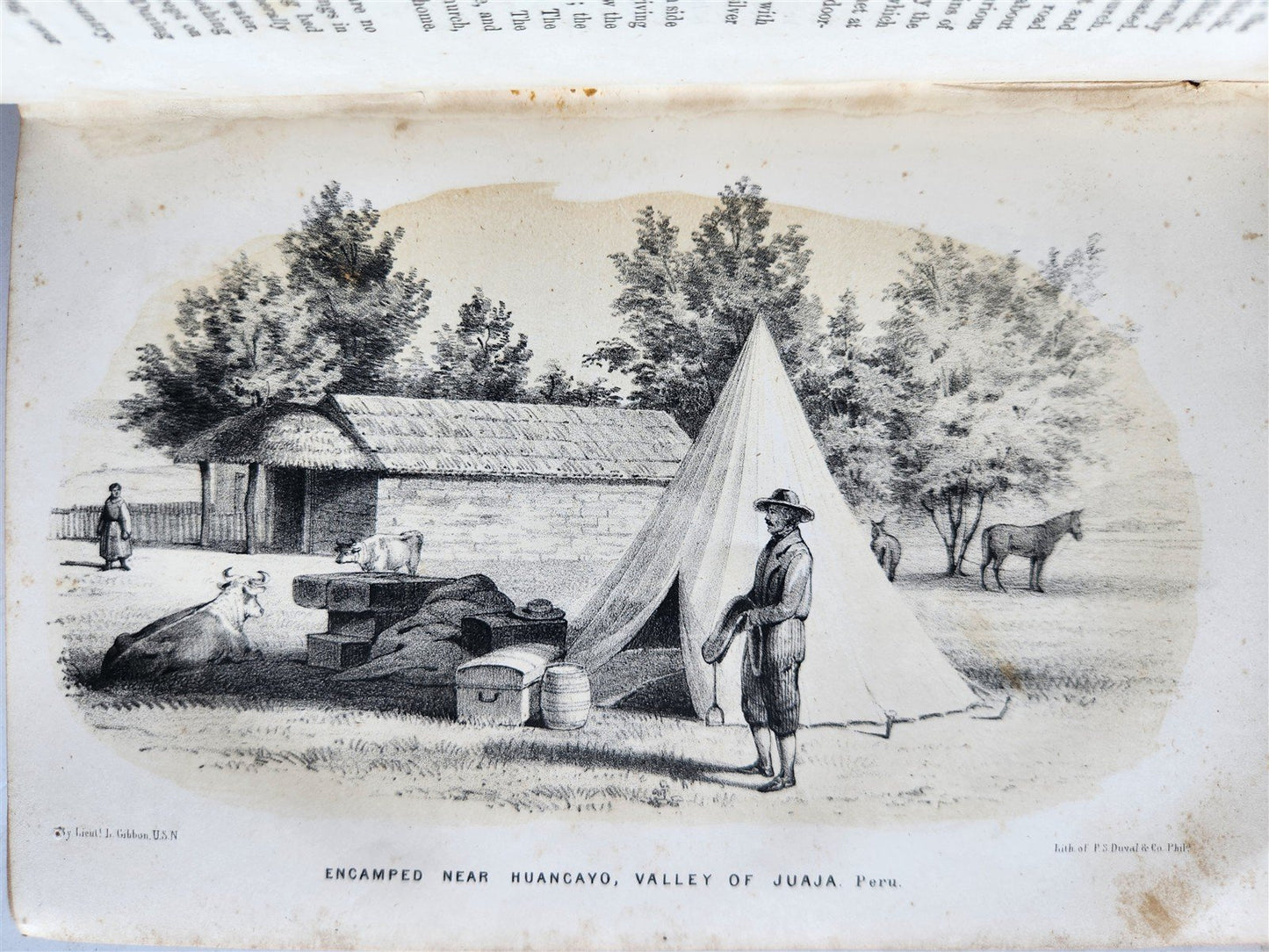 1854 Exploration of Amazon Valley by Lieut Herndon ANTIQUE 2 volumes ILLUSTRATED