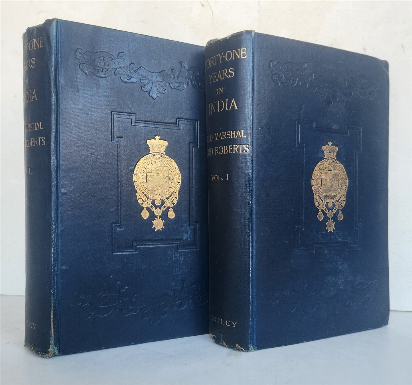 1897 FORTY-ONE YEARS in INDIA by LORD ROBERTS of KANDAHAR 2 volumes ILLUSTRATED