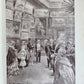 1901 Illustrated London News Record of Queen Victoria Reign antique WOOD BINDING
