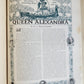 1901 Illustrated London News Record of Queen Victoria Reign antique WOOD BINDING
