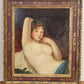 18th CENTURY OIL on CANVAS PAINTING VENUS OF URBINO ? antique FRAMED