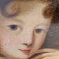 18th CENTURY OIL on CANVAS PAINTING VENUS OF URBINO ? antique FRAMED