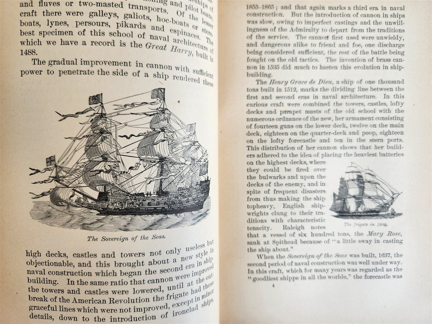 1894 HISTORY of UNITED STATES NAVY by EDGAR MACLAY ANTIQUE 2 vols ILLUSTRATED