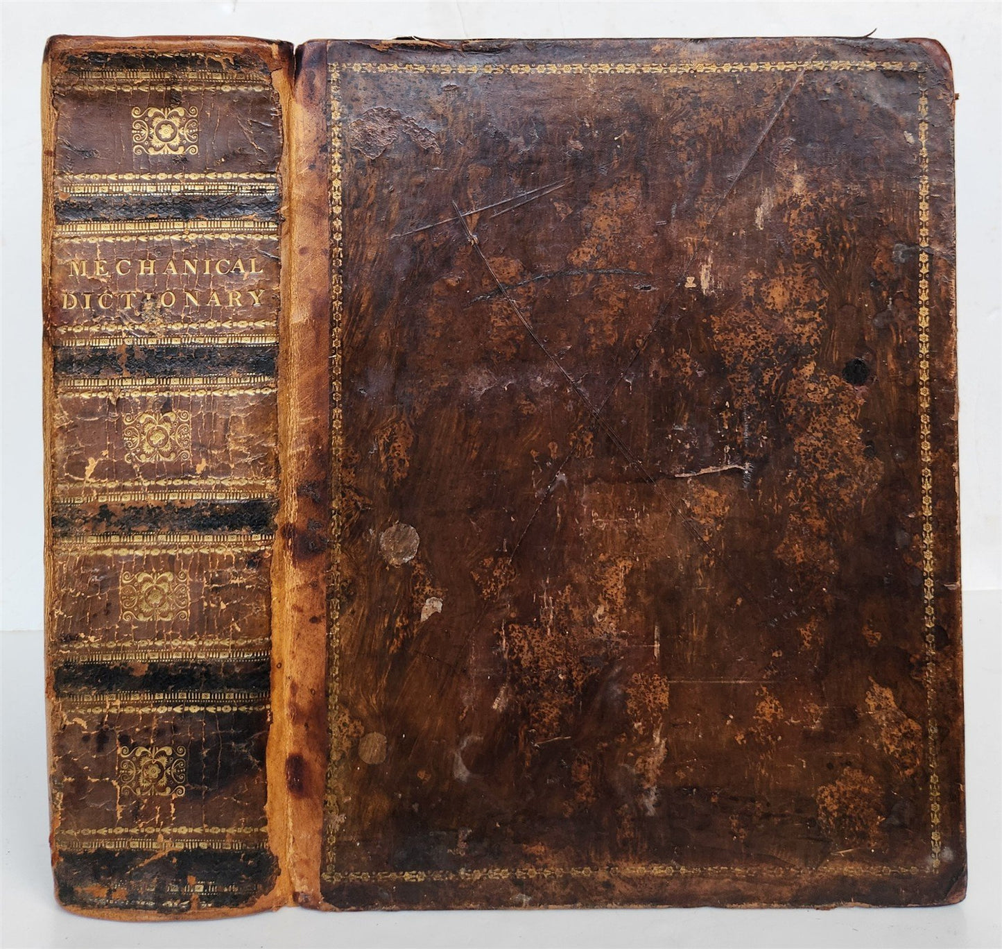 1827 DICTIONARY of MECHANICAL SCIENCE ART MANUFACTURES illustrated ANTIQUE