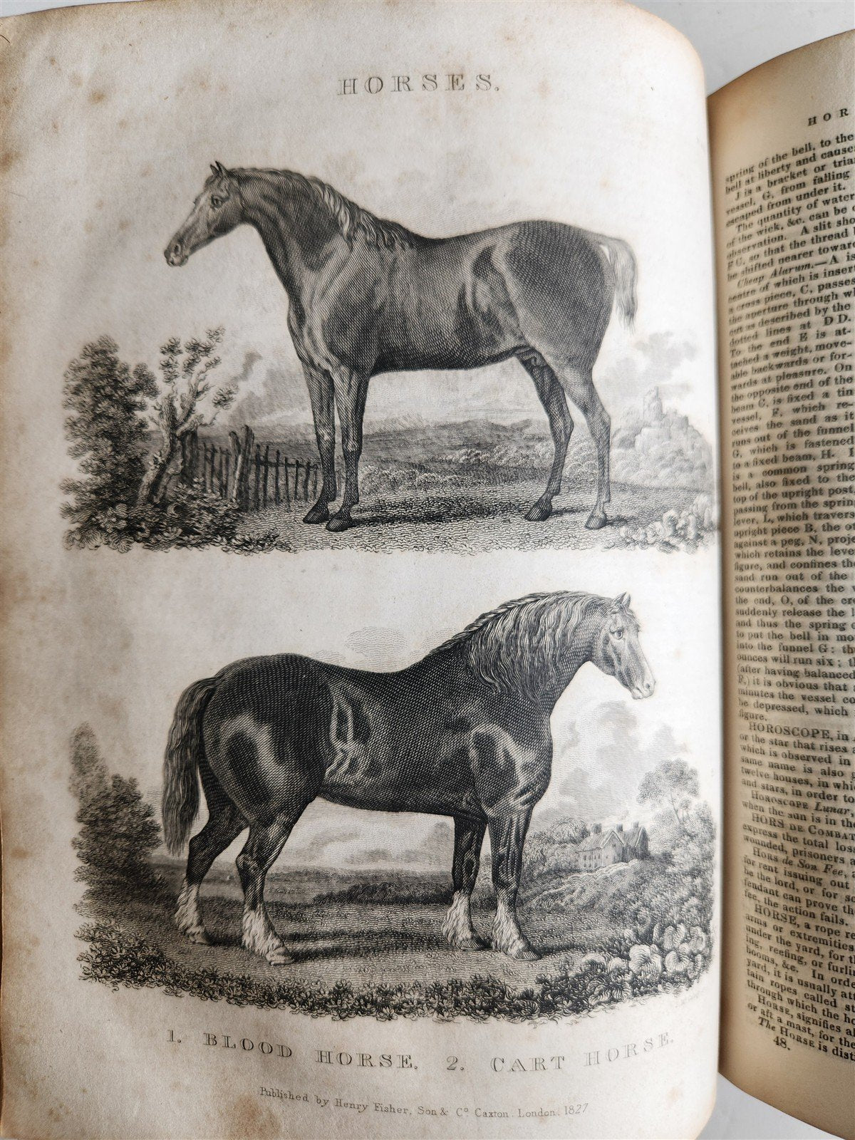 1827 DICTIONARY of MECHANICAL SCIENCE ART MANUFACTURES illustrated ANTIQUE