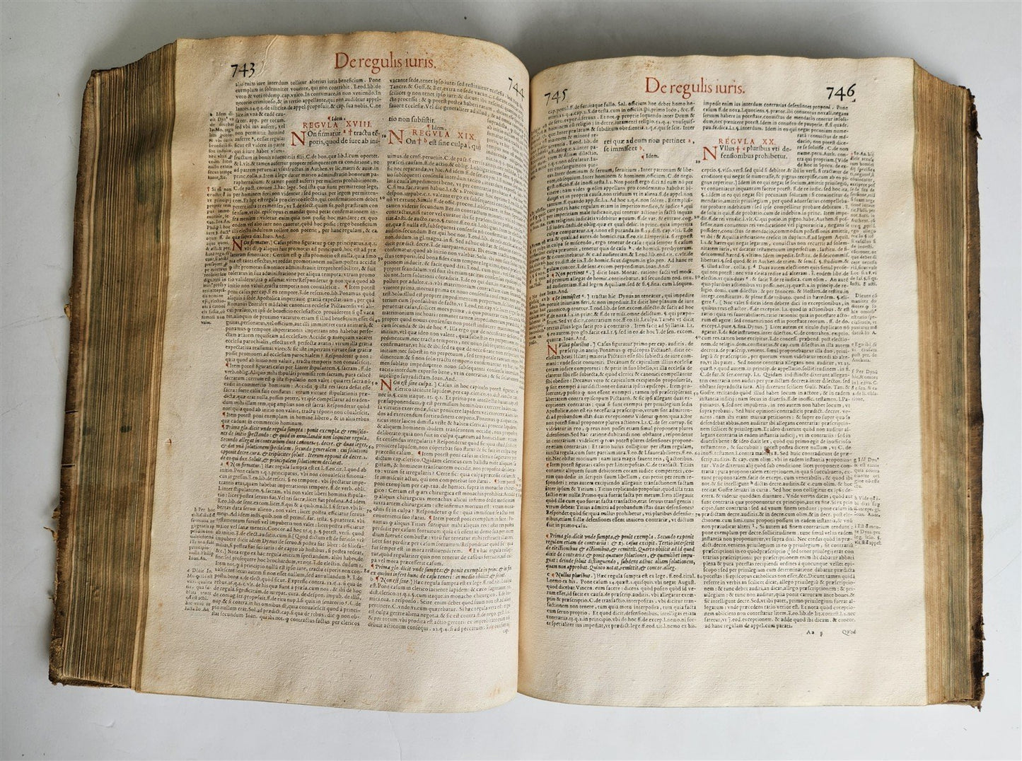 1584 LAW BOOK antique BLIND-TOOLED PIGSKIN BOUND LARGE FOLIO