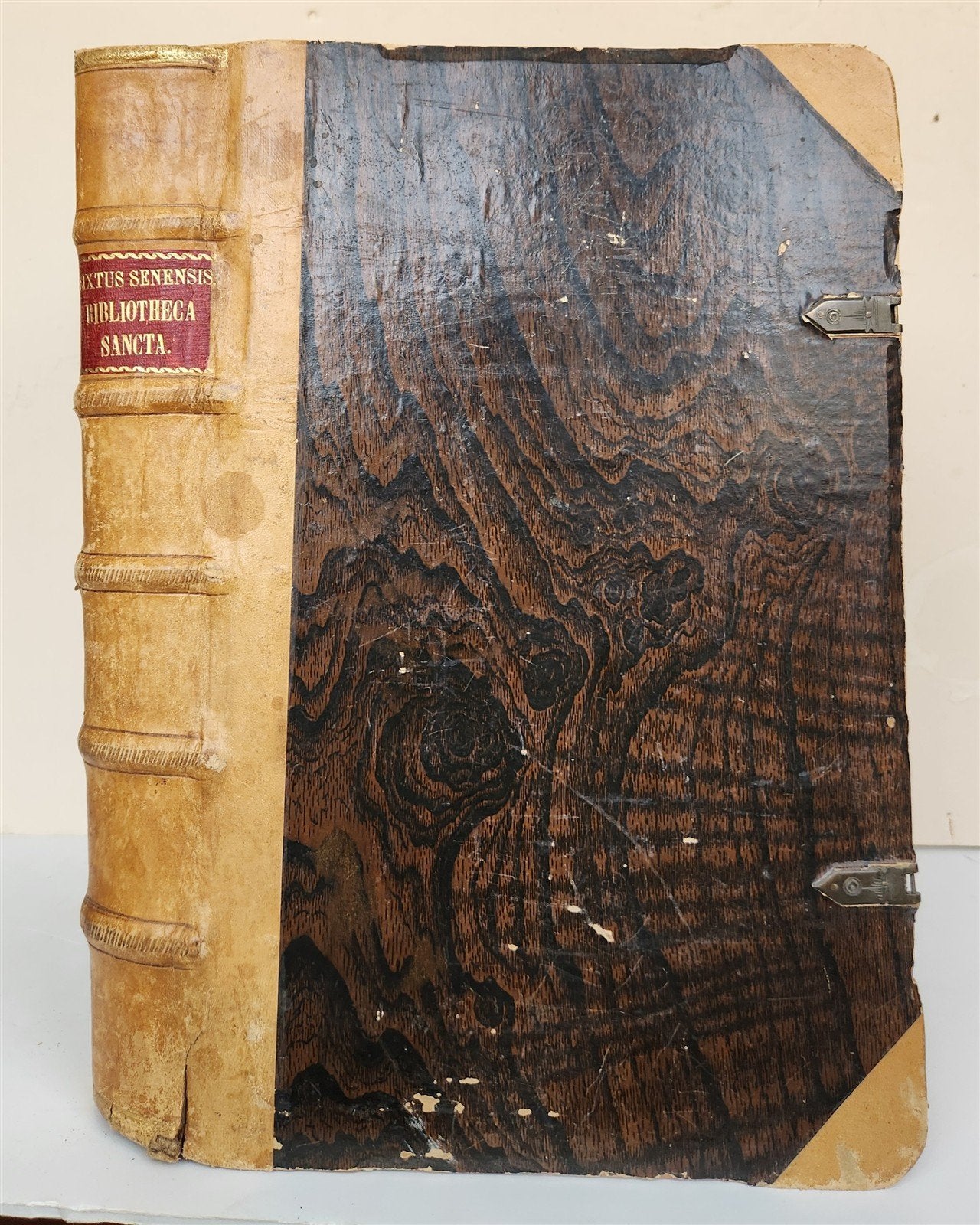 1575 BIBLIOTHECA SANCTA by Sixtus of Siena antique 16th century FOLIO