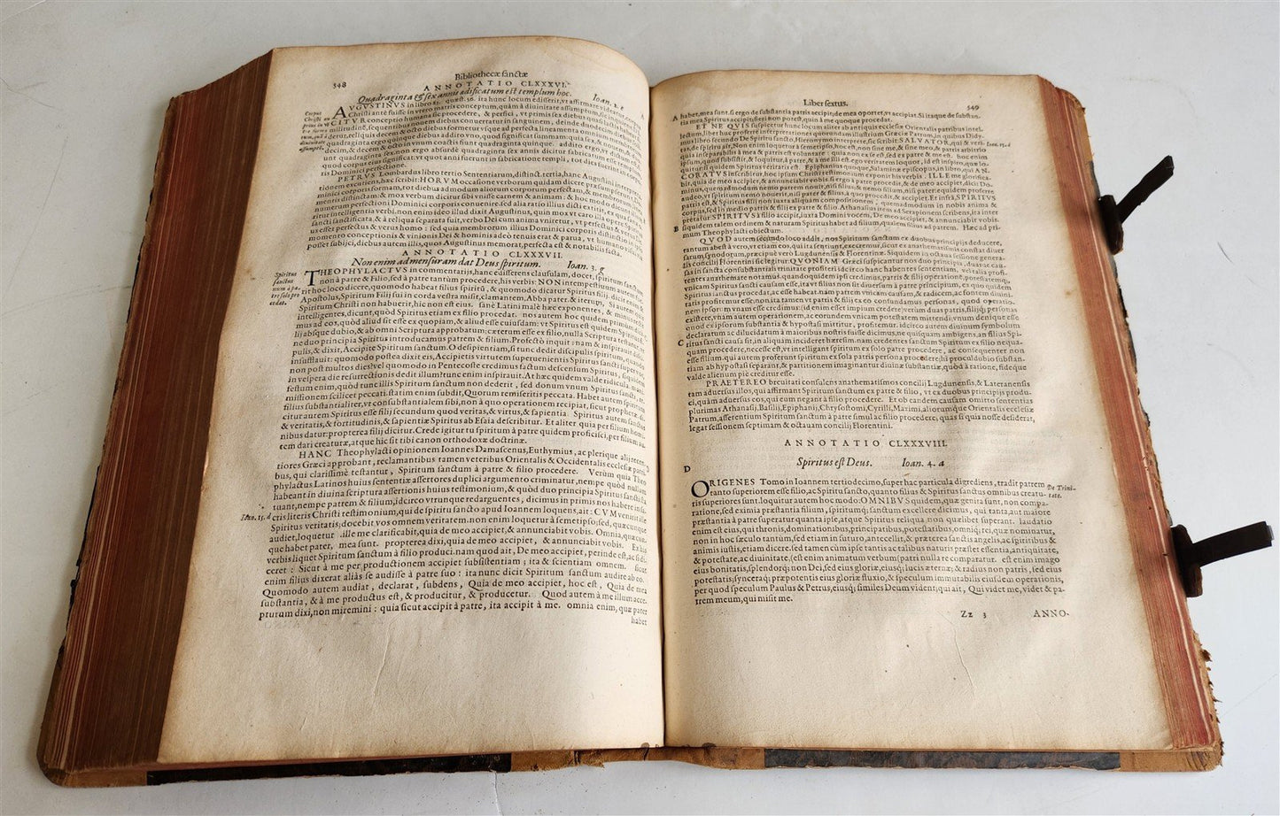 1575 BIBLIOTHECA SANCTA by Sixtus of Siena antique 16th century FOLIO