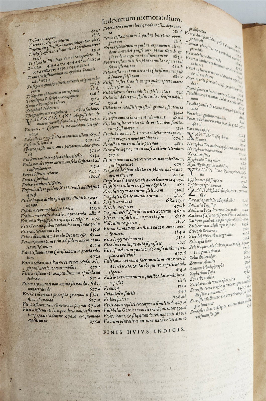 1575 BIBLIOTHECA SANCTA by Sixtus of Siena antique 16th century FOLIO