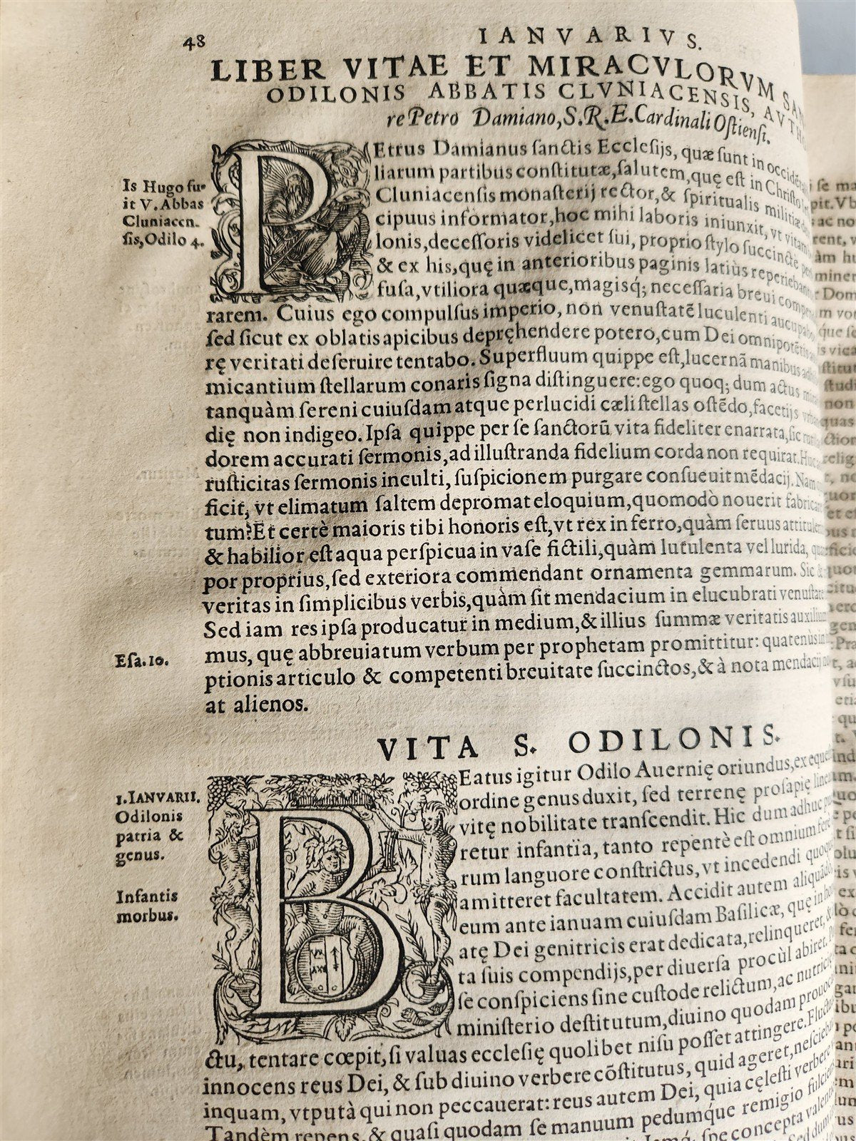 1576 LIVES of SAINTS by Laurentius Surius antique 16th century FOLIO