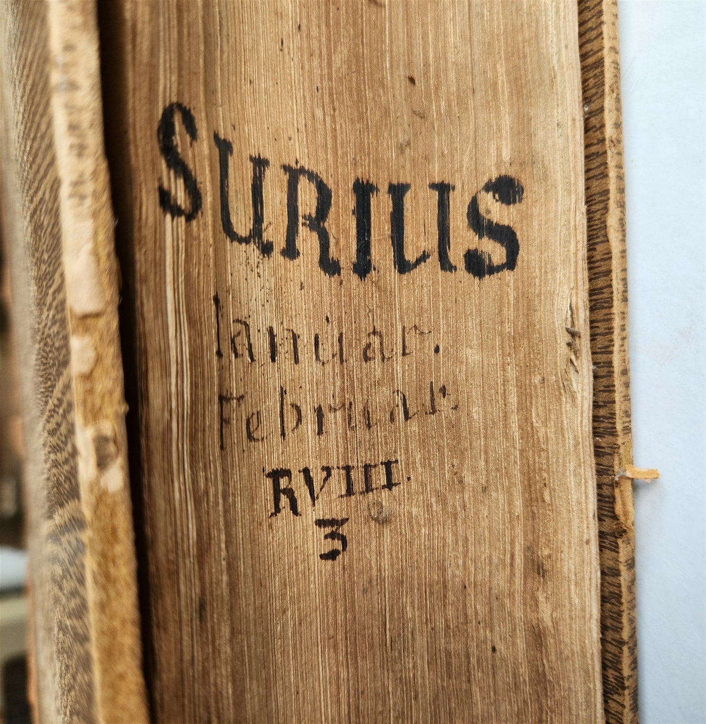 1576 LIVES of SAINTS by Laurentius Surius antique 16th century FOLIO