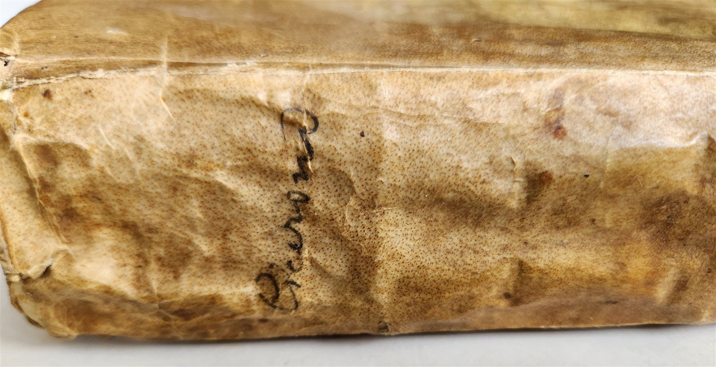 1557 Officiorum libri tres by CICERO antique 16th century VELLUM BOUND FOLIO