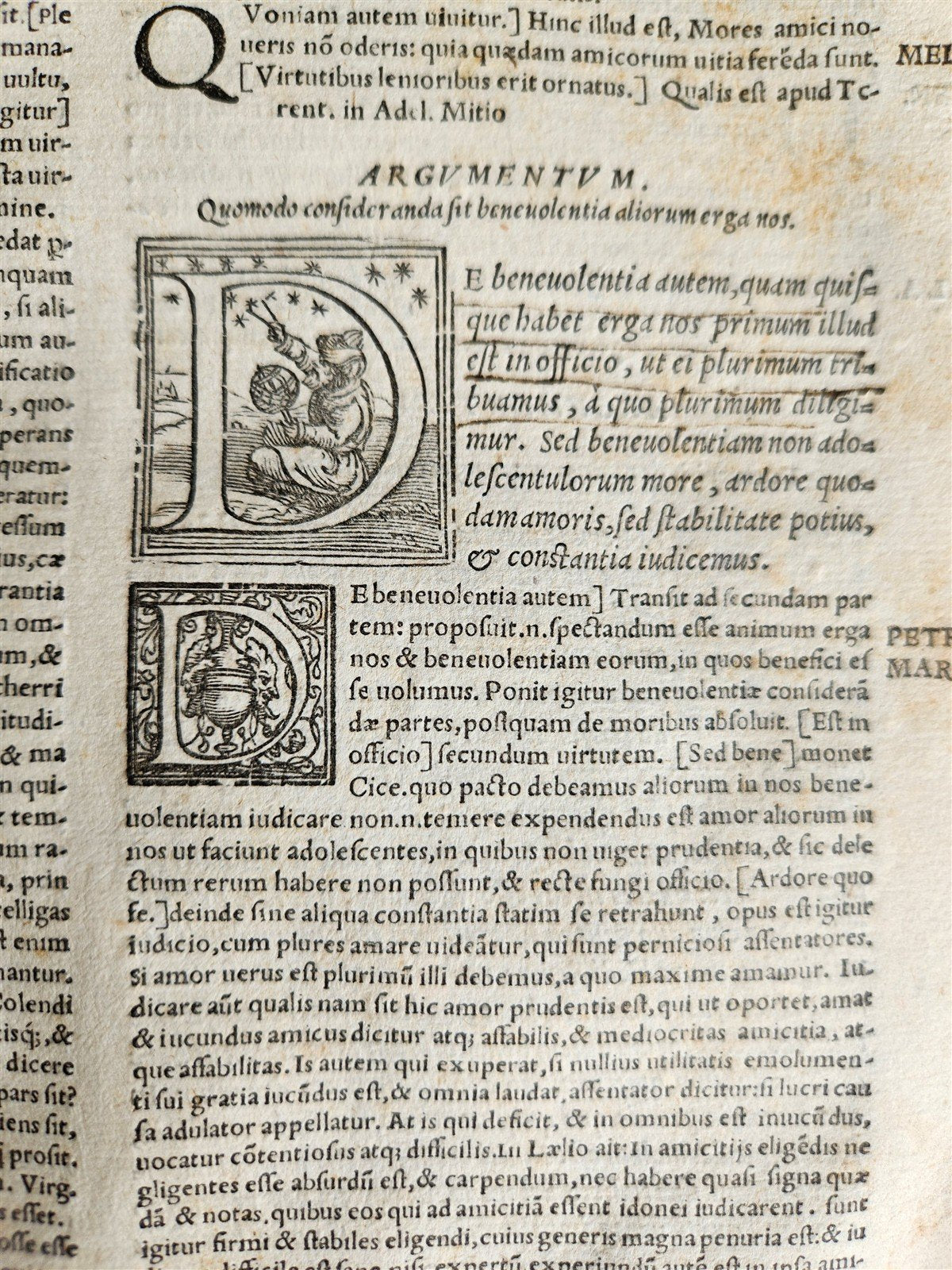 1557 Officiorum libri tres by CICERO antique 16th century VELLUM BOUND FOLIO