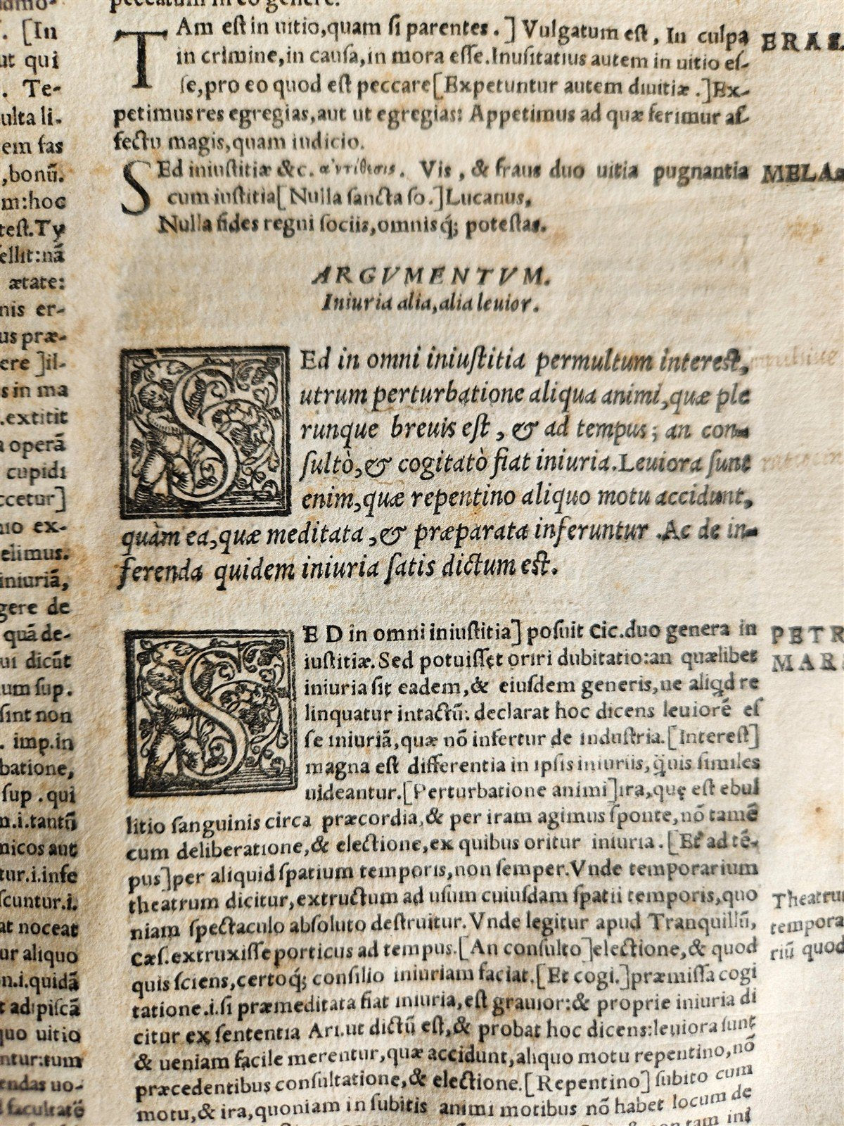 1557 Officiorum libri tres by CICERO antique 16th century VELLUM BOUND FOLIO