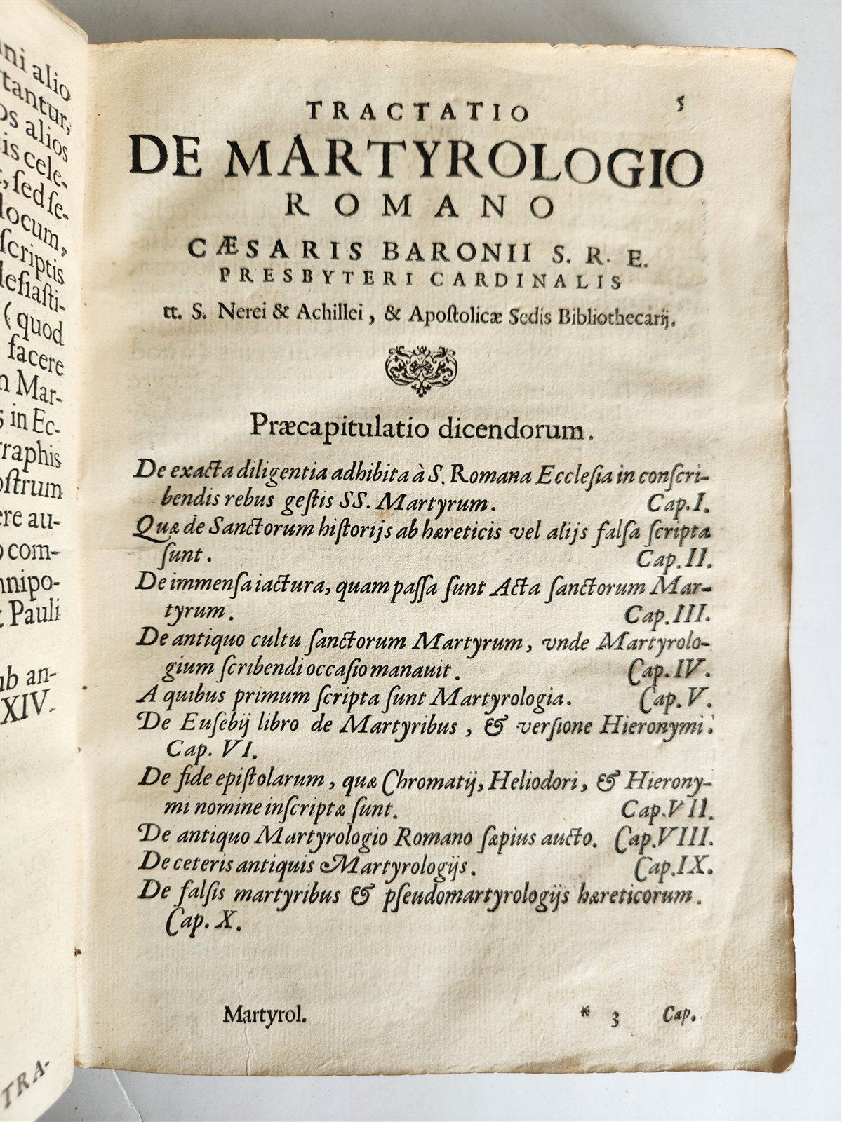 1650 Martyrologium Romanum antique 17th century